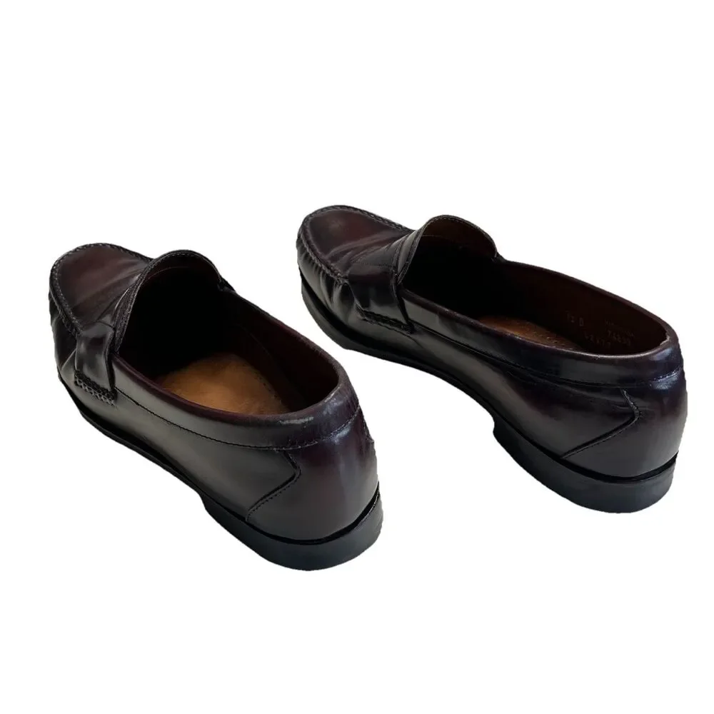 Allen Edmonds Walden X Toscana Loafers Men Sz 12D Dress Shoes Sole Italy